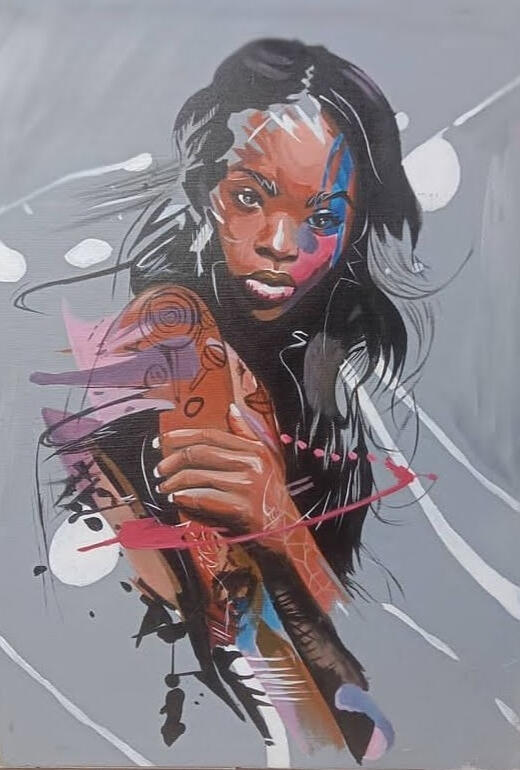 abstract portrait